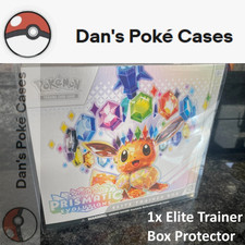 1 Pokemon Elite Trainer Box ETB Protector Case 0.6mm Perfect Fit Protective Case