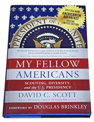 My Fellow Americans, Scouting Book, David Scott, Special Edition, Autographed,