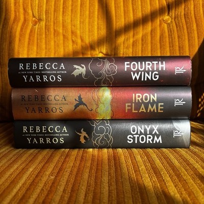 Fourth Wing Trilogy by Rebecca Yarros *All Special Editions With Sprayed Edges* 
