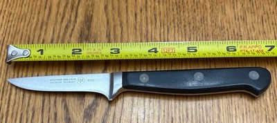 Wusthof Dreizack Trident Solingen Germany 4002 Trimmer Paring Knife 2 3/4 Blade
