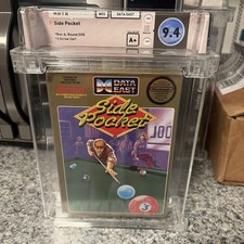 Side Pocket Circle Seal PSA WATA 9.4/A+ Top Of The Pop Rare Nes Nintendo