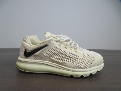 Nike Air Max 2013 Stussy Shoes Mens 8 Beige Fossil Running Sneakers DM6447-200