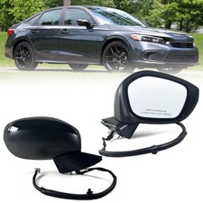 Right Passenger side Mirror Fits 2022-2025 HONDA CIVIC Sedan/Hatchback With P...