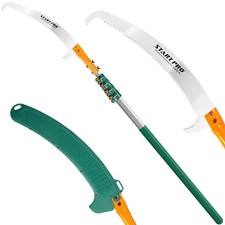 StartPro 18ft Tree Pruning Saw, Telescopic Manual Lightweight Extendable Pole...