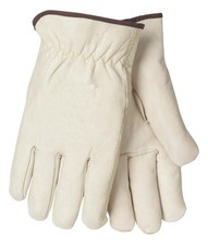 Tillman 1430 Grade "C" Quality Belly Leather Drivers Gloves Medium 12 pack