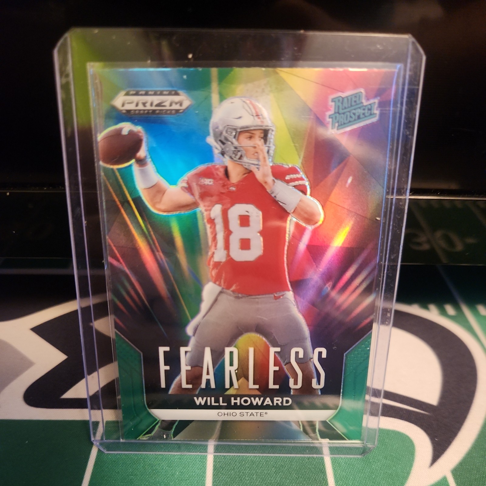 2024 Prizm Draft Picks Fearless Rated Prospect Will Howard Green