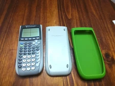 Texas Instruments TI-84 Plus Silver Edition Graphing Calculator Tested Working