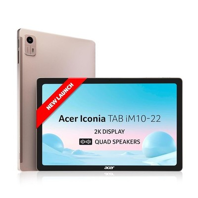 Acer Iconia Tab iM10-22 Helio G99, 6GB + 128GB Slim Metal Body, Gold