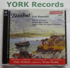 STANFORD - Irish Rhapsodies etc HANDLEY Ulster Orchestra - Ex 2 CD Set Chandos