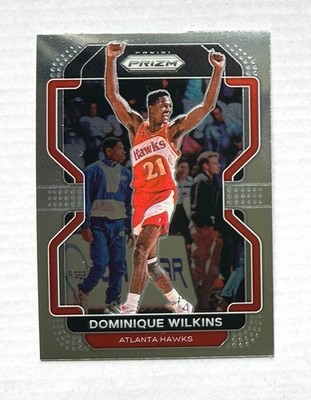 Dominique Wilkins - 2021/22 Panini Prizm, Base #252 Atlanta Hawks