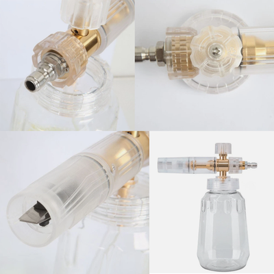 #ad #ad 1 3 Set Snow Foam Cannon Gun Car Wash Soap Lance Sprayer Pressure Washer Bottle $90.07