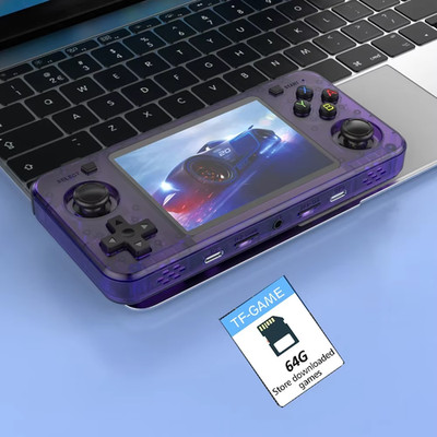  Retro Handheld Spielkonsole Tragbare 64G 128G Tasche Video Player 3,5 Zoll IPS 