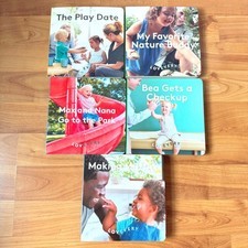 Lot 5 Lovevery Board Books Making Muffins - The Play Date - Check Up - Nature