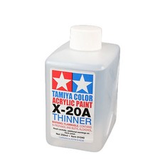 TAMIYA 81040 Acrylic Poly Thinners X-20A 250ml