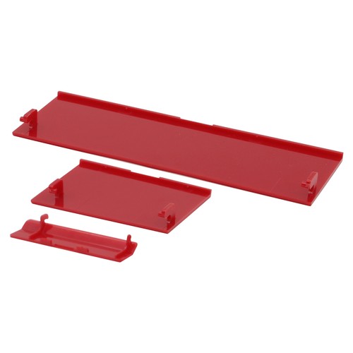 Replacement Wii Port Cover 3pcs Protective Controller Port Door Cover in Red - Picture 2 of 4