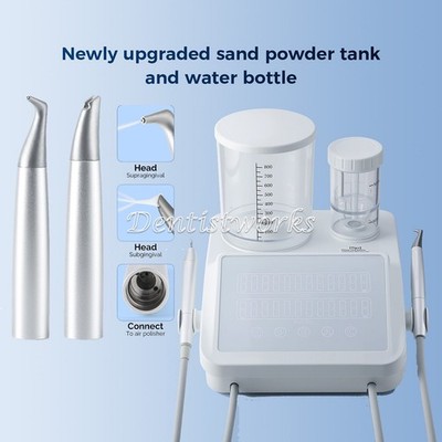 Dental Air Flow Polisher Hygiene Prophy Handpiece /LED Perio Ultrasonic Scaler