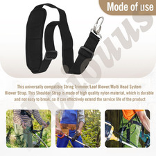 Universal Shoulder Strap Trimmer Strap Blower Straps Strap/Weed Eater Strap C...