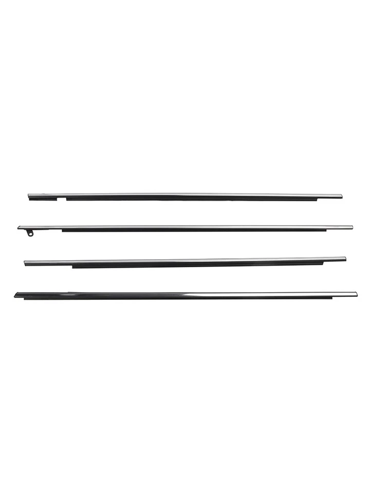 🚀4pcs Chrome Outside Window Moulding Weatherstrip Seal For Toyota Venza 09-2016 Foto 3 de 4