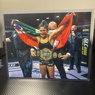Loopy Godinez Women’s UFC MMA Signed 8x10 Photo Autograph
