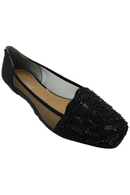 J. Renee Women's Pariella Flat Black