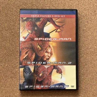 Columbia Pictures Marvel Spider-Man Triple Feature Widescreen DVD Tobey Maguire