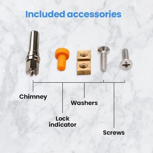 Replacement Handle Kit for Fagor Rapid Express 99 Pressure Cooker Includes Valve