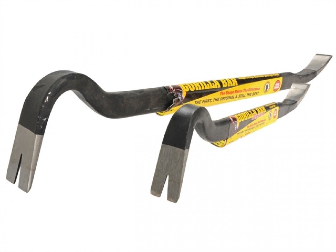 Pied de biche 35,5 et 61 cm barre de démolition et pince à décoffrer