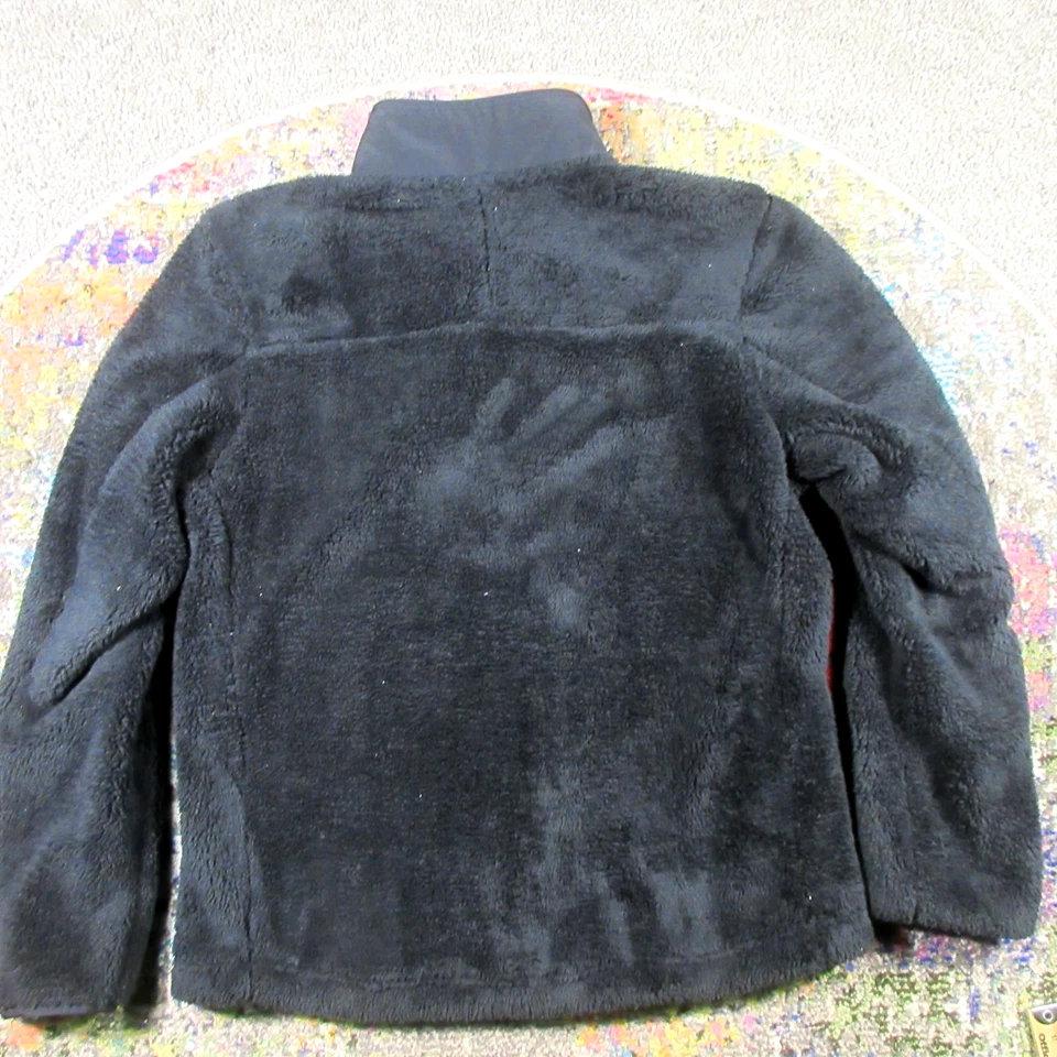 Jaqueta de lã The North Face Sherpa masculina L preta com zíper completo Campshire - Imagem 2 de 4