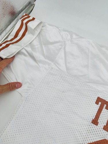 Vintage Nike Team Texas Longhorns #2 Jerry Gray Football Jersey Size M White - Picture 6 of 10
