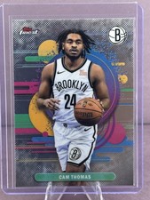 2025-26 Finest #138 Cam Thomas Uncommon Brooklyn Nets