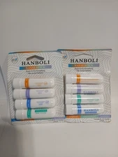 Hanboli 4 pcs Nasal Stick Boosts Focus +Enhances Breathing - x2