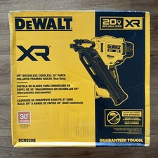 DeWalt DCN930B 20V MAX 30° Cordless Paper Tape Framing Nailer (Tool Only)