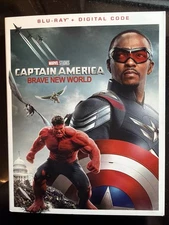 Captain America: Brave New World w/ SLIPCOVER (Blu-ray + Digital) NEW, Sealed!