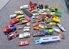 x50 Vintage Corgi Matchbox Job Lot Diecast Plastic Cars Trucks Vehicles Dinky