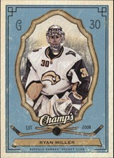 2009-10 Upper Deck Champ's #14 Ryan Miller Card