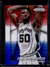 2014-15 Panini Prizm David Robinson Prizm Red White and Blue Pulsar #227 Spurs