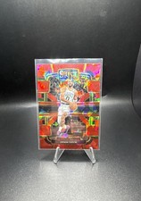 2023-24 Panini Select - Concourse Jayson Tatum #45 Red Cracked Ice Prizm