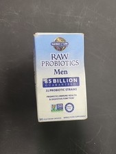 Garden of Life Raw Probiotics Men 85 Billion  90 Vegetarian Capsules  EXP 2/27