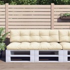 Palettenkissen Palettensofa Palettenpolster Sitzkissen 2-tlg. Stoff vidaXL