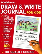 Draw and Write Journal for Kids: Writing and Drawing Story Paper for Boys an...