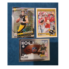 Panini Will Howard Rookie Lot 3 Pittsburgh Steelers Prizm Score Absolute NFL