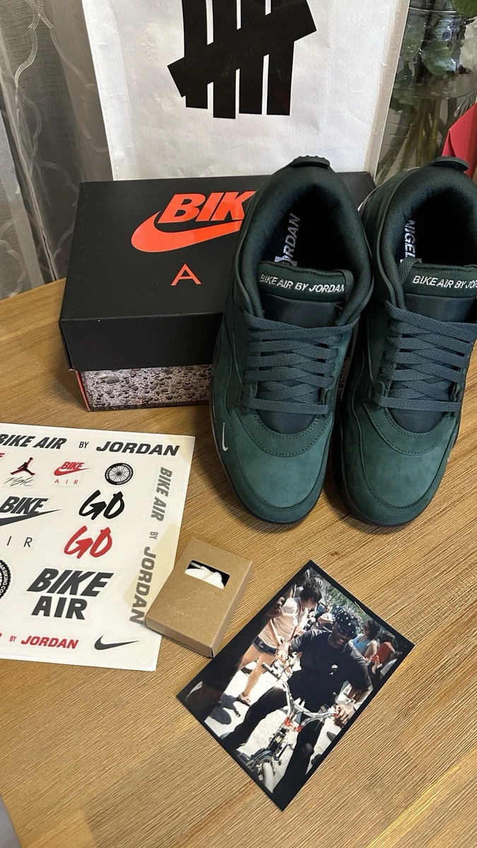 Size 8.5 - Nigel Sylvester x Air Jordan 4 RM SP Fence Green | eBay