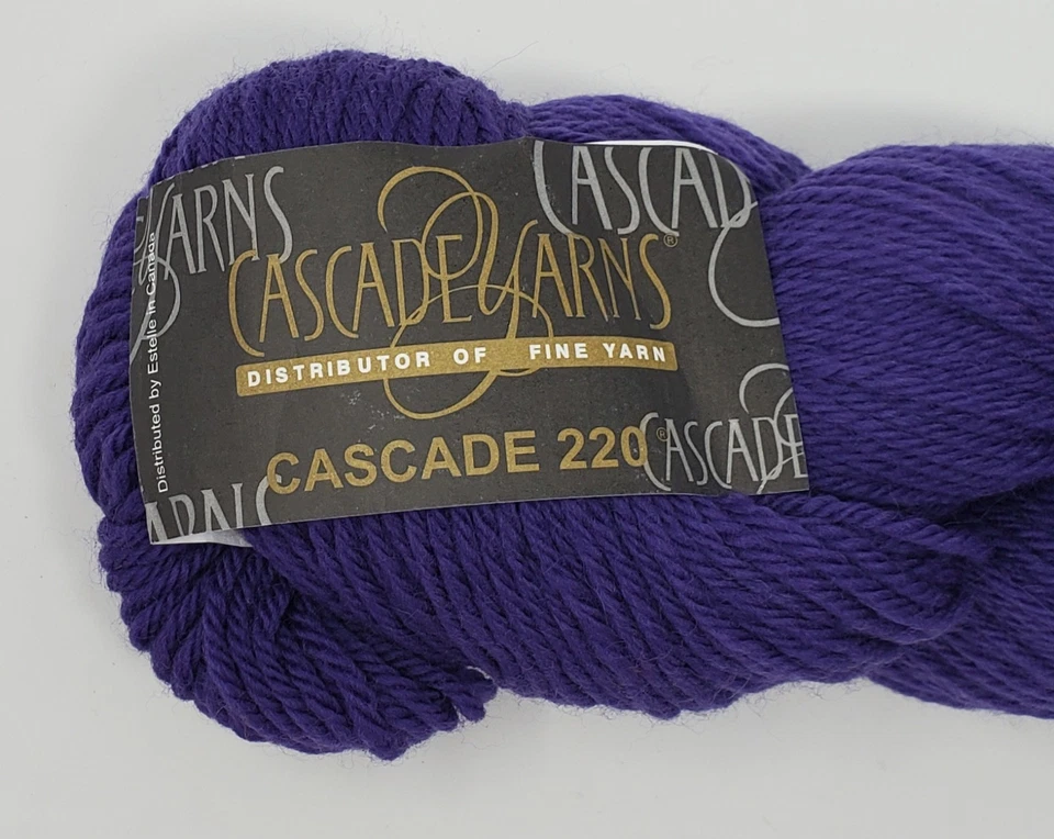 Cascade 220 Yarn (Lot of 5) Color #8904 - 3.5oz/220 Yards ea. Made in Peru NWT - Image 4 of 4