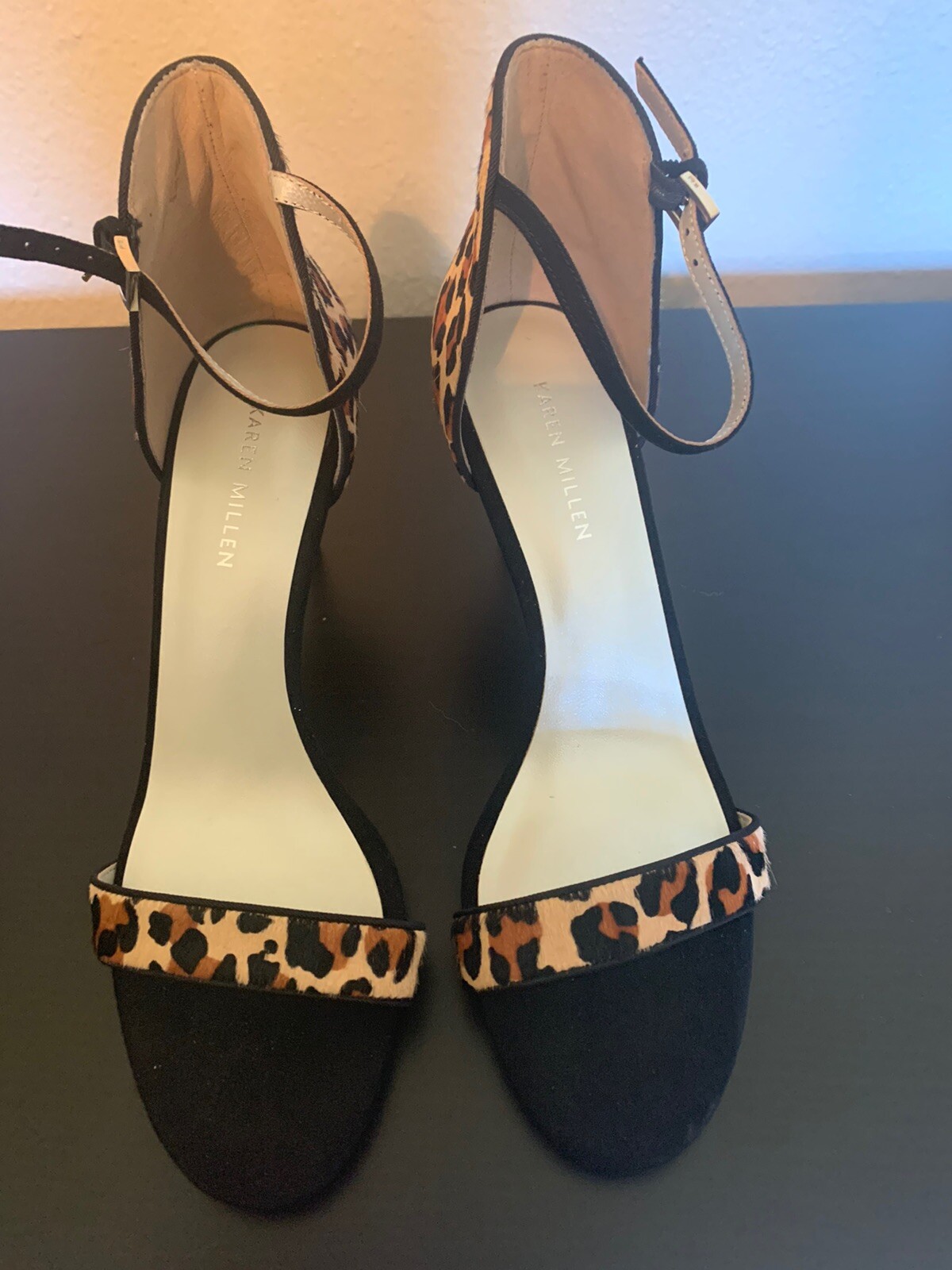 karen millen leopard print shoes