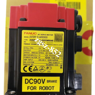 FANUC A06B-0114-B855#0048 SERVO MOTOR A06B-0114B8550048 FANUC A06B-0114-B855#0048 SERVO MOTOR A06B-0114B8550048