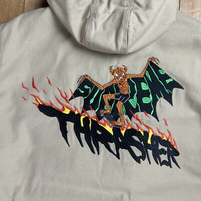 Supreme Thrasher Hooded Work Jacket Tan L in Hand | eBay UK