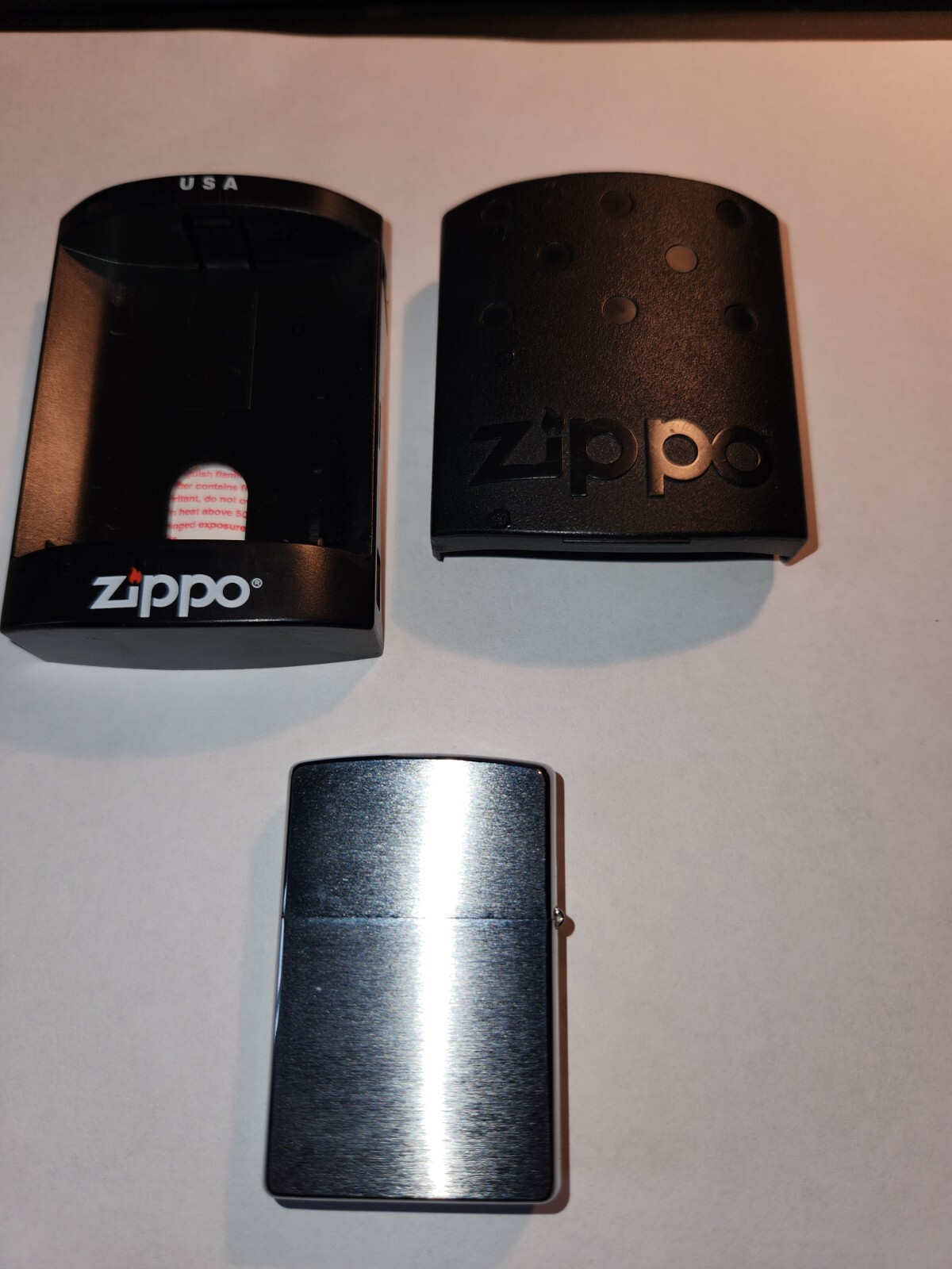 ZIPPO ALASKA MOOSE SCRIMSHAW LIGHTER Original & Perfect Condition eBay