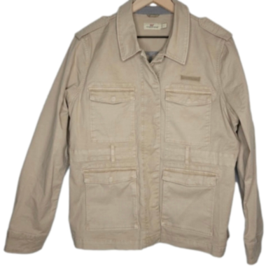 コレクション Vineyard Vines Women's Lightweight Beige Garment-Dyed Utility