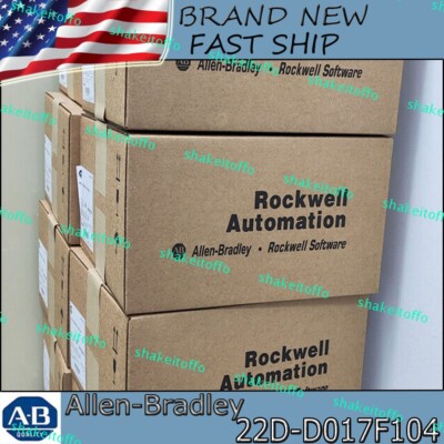 Factory Sealed AB 22D-D017F104 PowerFlex 40P 7.5 kW (10 Hp) AC Drive