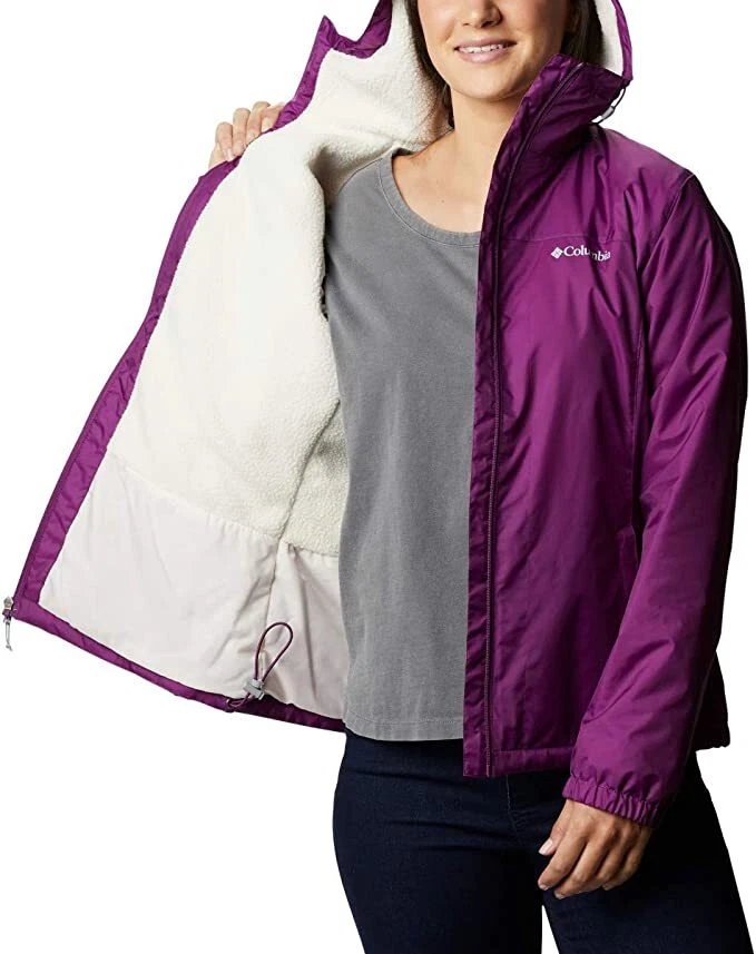 Columbia Switchback - chaqueta con forro de sherpa para mujer